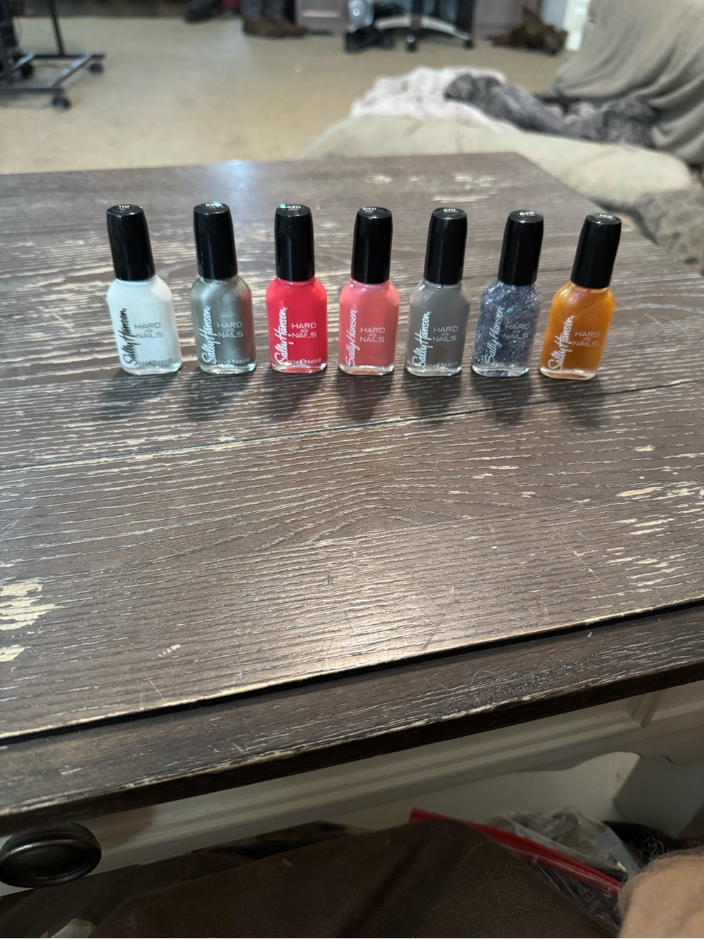 Assorted Sally Hansen Hard as Nails Nail Polish Set